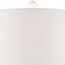 3_360 Lighting Jane 25" Modern Gourd White Ceramic Table Lamps Set of 2 more views