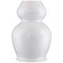 6_360 Lighting Jane 25" Modern Gourd White Ceramic Table Lamps Set of 2 more views