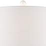 3_360 Lighting Jane 25" White Ceramic Lamps Set of 2 with Smart Sockets more views