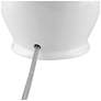 7_360 Lighting Jane 25" White Ceramic Lamps Set of 2 with Smart Sockets more views
