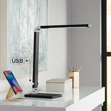 USB Desk Lamps - Lamps With Built-in USB Ports