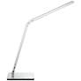 360 Lighting Jett Silver Adjustable Modern LED USB Night Light Desk Lamp