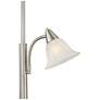 Thumbnail4 of 360 Lighting Jordan 71 1/2" Nickel 3-Light Tree Torchiere Floor Lamp more views