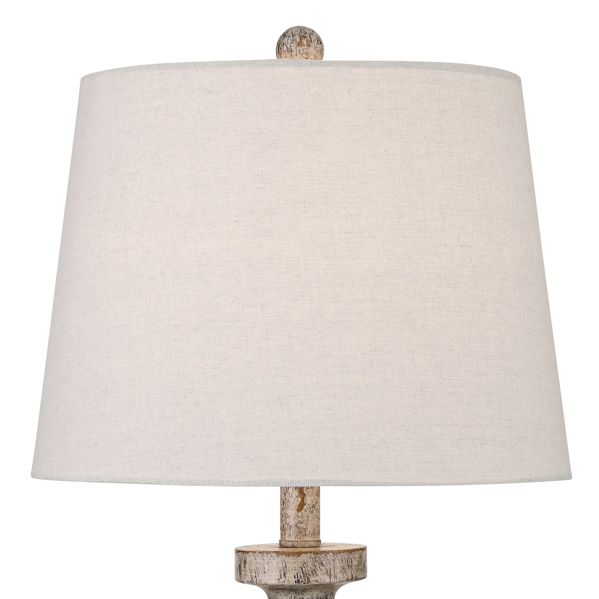 360 Lighting Jordanna 26" Distressed Finish USB Table Lamps Set of 2