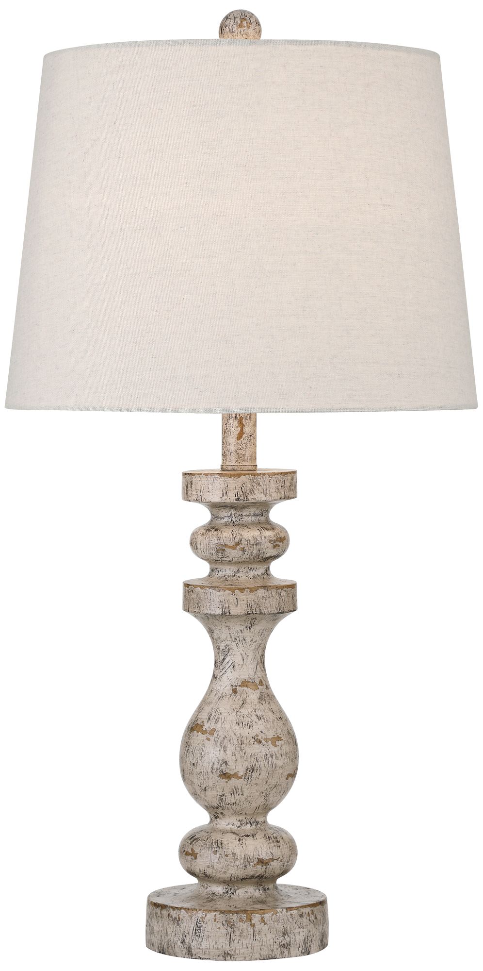 360 Lighting Jordanna 26" Distressed Finish USB Table Lamps Set of 2
