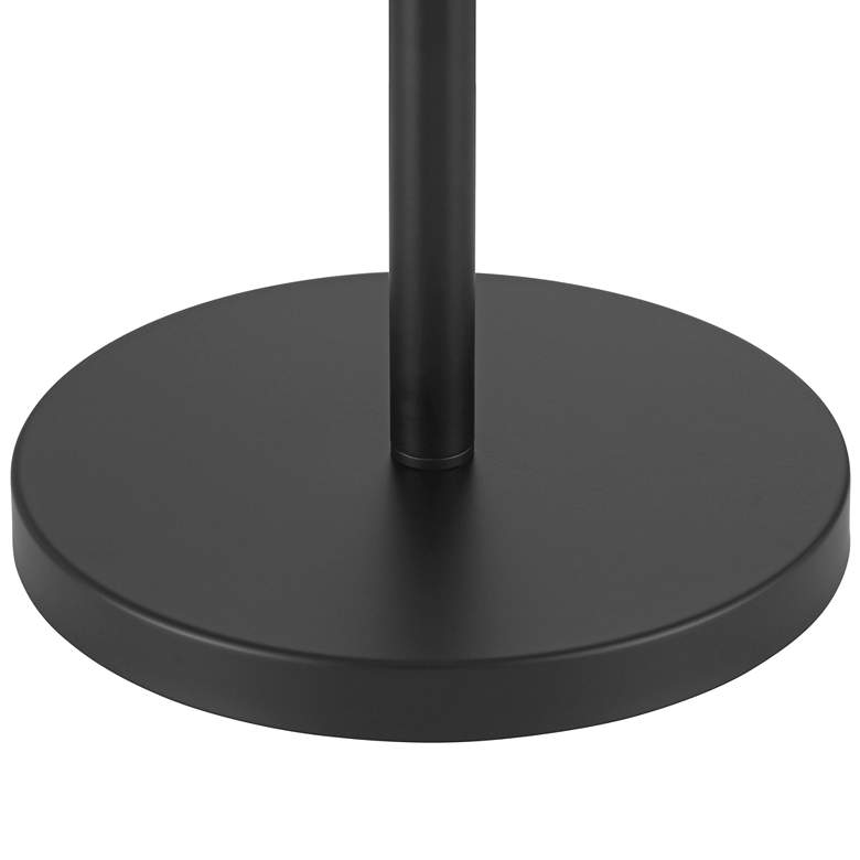 Image 4 360 Lighting Karis 62" Black and Glass Downbridge Floor Lamps Set of 2 more views