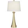 360 Lighting Karl Gold 27 1/2" Dimmer and USB Table Lamps Set of 2