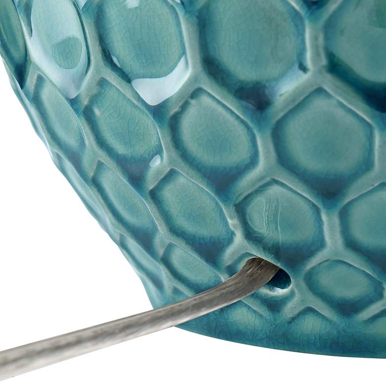 Image 7 360 Lighting Kate 24 3/4" Sea Foam Blue-Green Ceramic Table Lamp more views