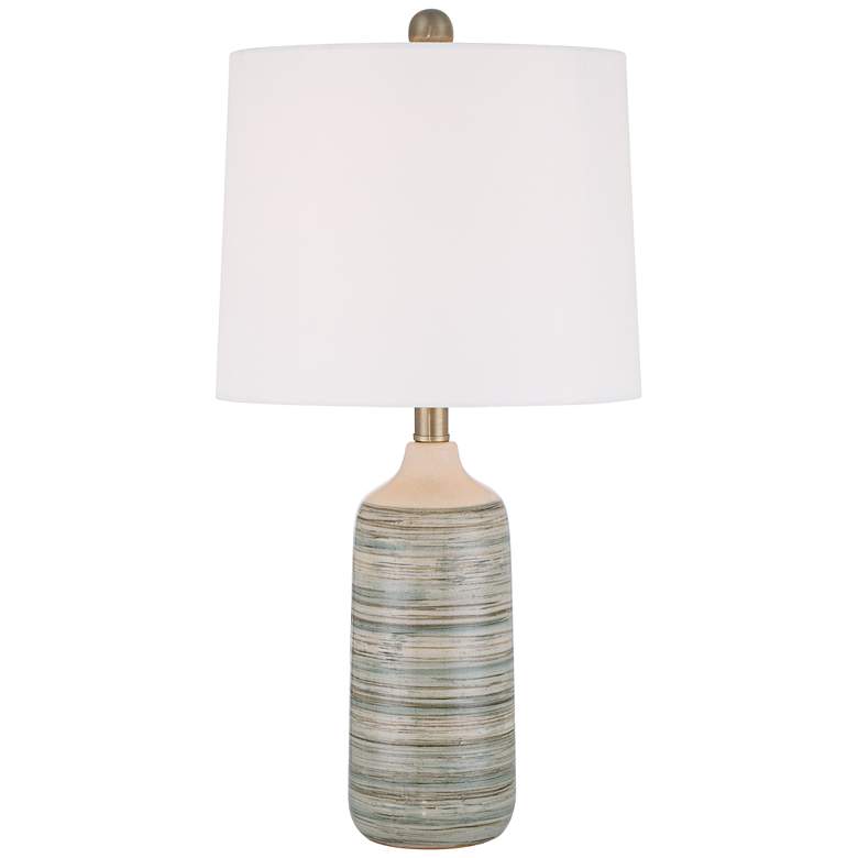 Image 2 360 Lighting Kayla 23 1/2" High Coastal Modern Ceramic Table Lamp