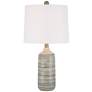 2_360 Lighting Kayla 23 1/2" High Coastal Modern Ceramic Table Lamp