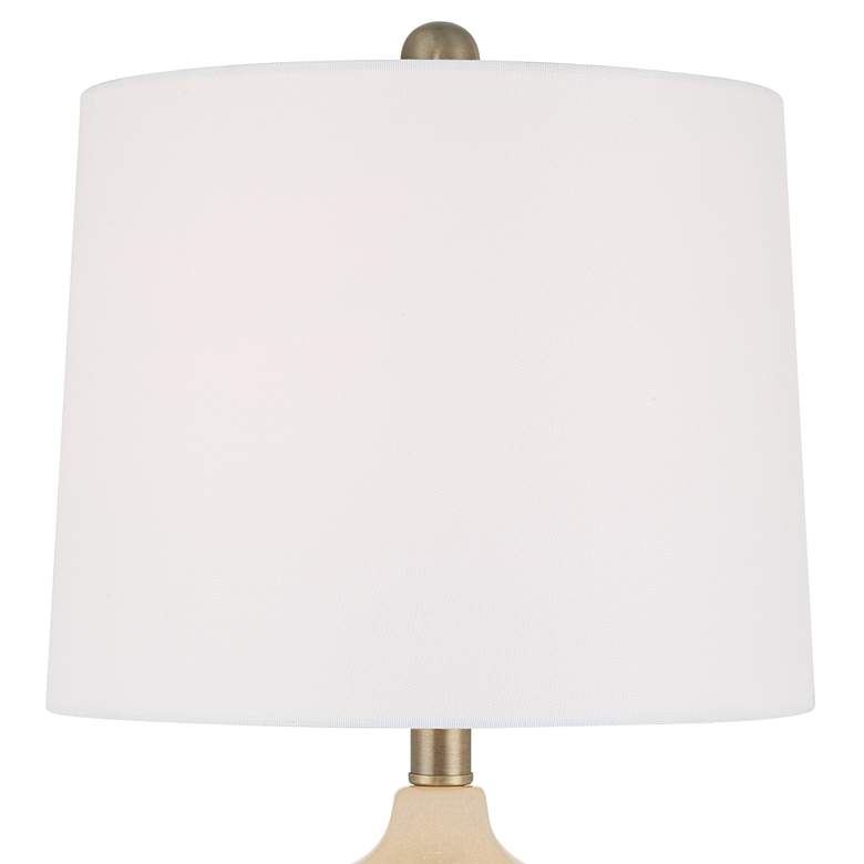 Image 3 360 Lighting Kayla 23 1/2" High Coastal Modern Ceramic Table Lamp more views