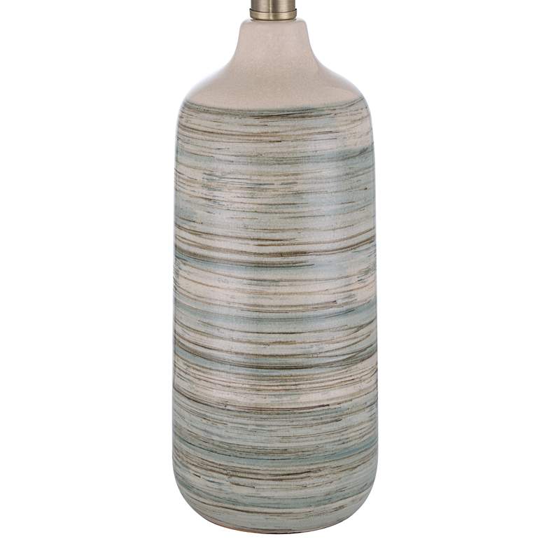 Image 6 360 Lighting Kayla 23 1/2" High Coastal Modern Ceramic Table Lamp more views