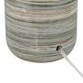 7_360 Lighting Kayla 23 1/2" High Coastal Modern Ceramic Table Lamp more views