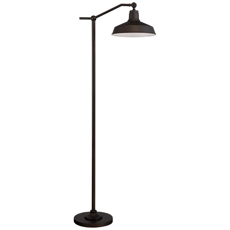 Image 2 360 Lighting Kayne 61" Bronze Downbridge Floor Lamp with USB Dimmer