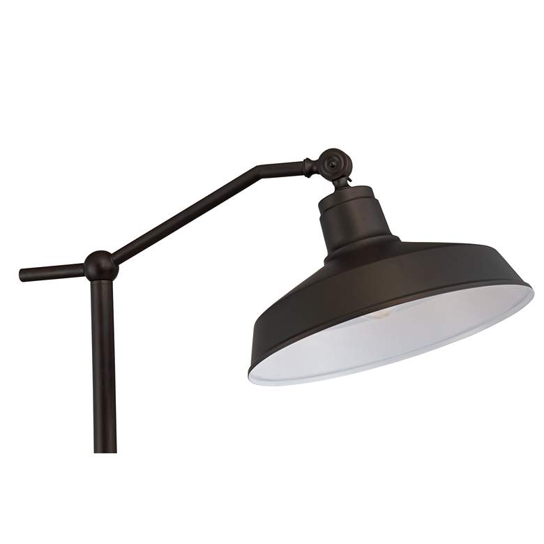 Image 3 360 Lighting Kayne 61" Satin Bronze Downbridge Floor Lamps Set of 2 more views