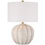 3_360 Lighting Keira 24" High Coastal Modern Gourd Table Lamp