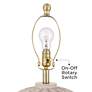 5_360 Lighting Keira 24" High Coastal Modern Gourd Table Lamp more views