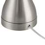 7_360 Lighting Koncave 24 1/2" Modern Nickel Table Lamps Set of 2 more views