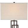 360 Lighting Kory 26 1/2" Stacked Rectangles Lamp with USB Cord Dimmer