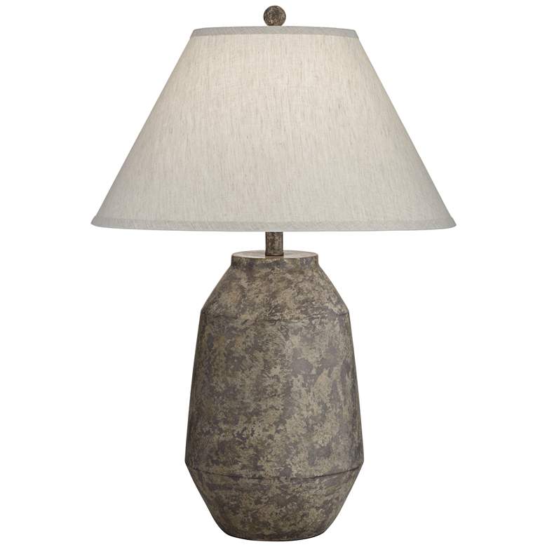 Image 2 360 Lighting Lagos 28" Dark Terracotta Jar Table Lamp