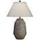 360 Lighting Lagos 28" Dark Terracotta Jar Table Lamp