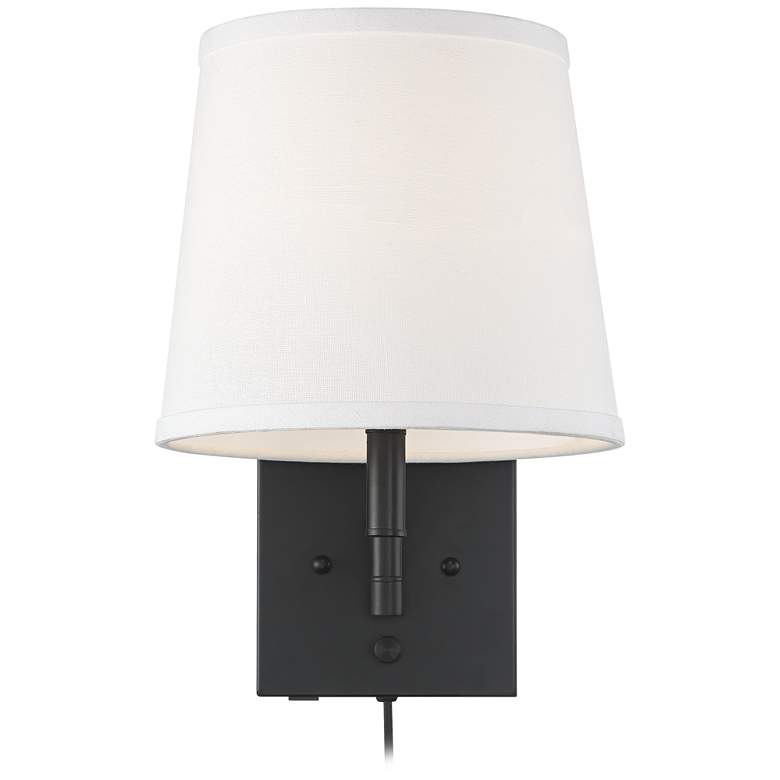 Image 7 360 Lighting Lanett Black Plug-in Swing Arm USB Wall Lamps Set of 2 more views