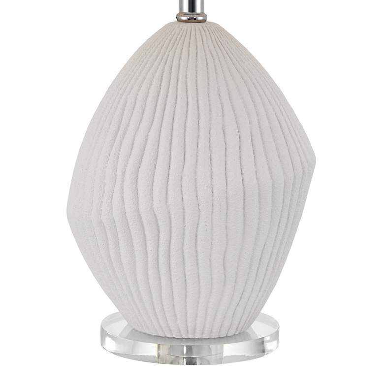 Image 6 360 Lighting Lara 23" High Sand White Modern Coastal Table Lamp more views