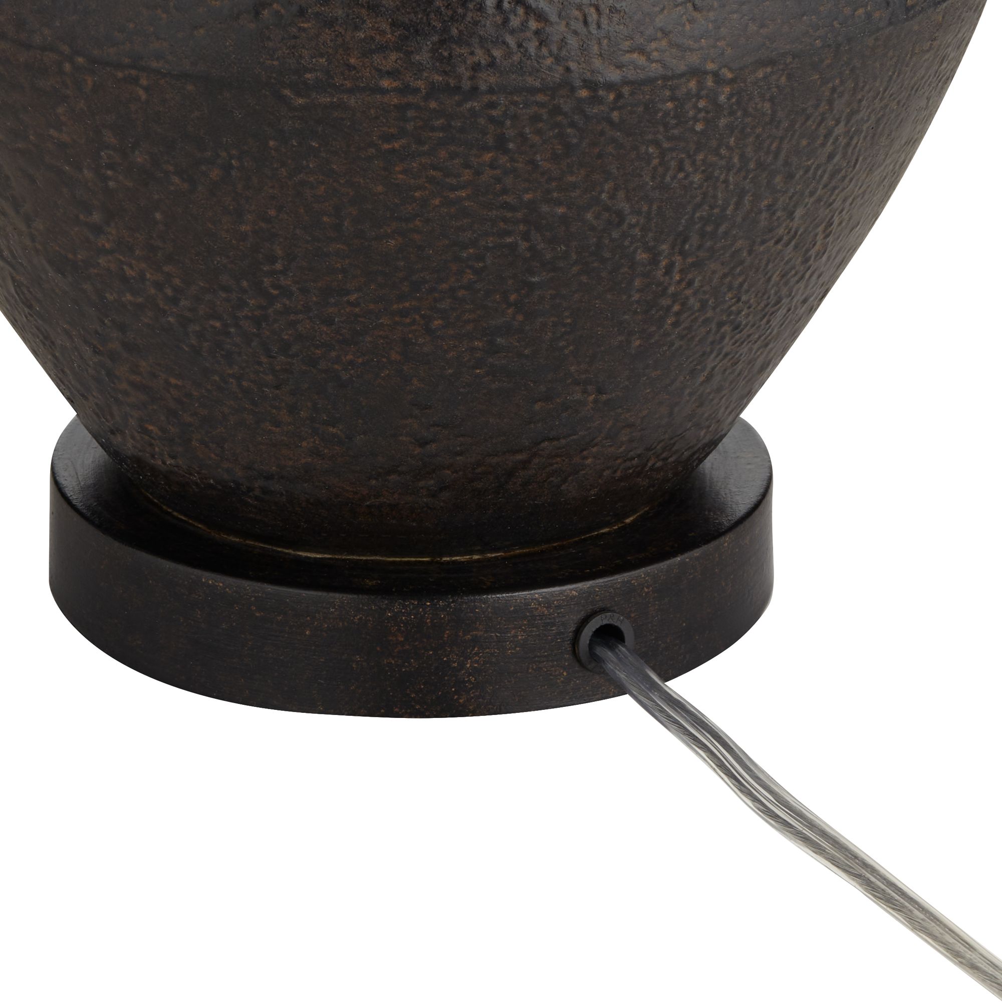 360 Lighting Las Cruces 28" High Rustic Jar Table Lamp in scene