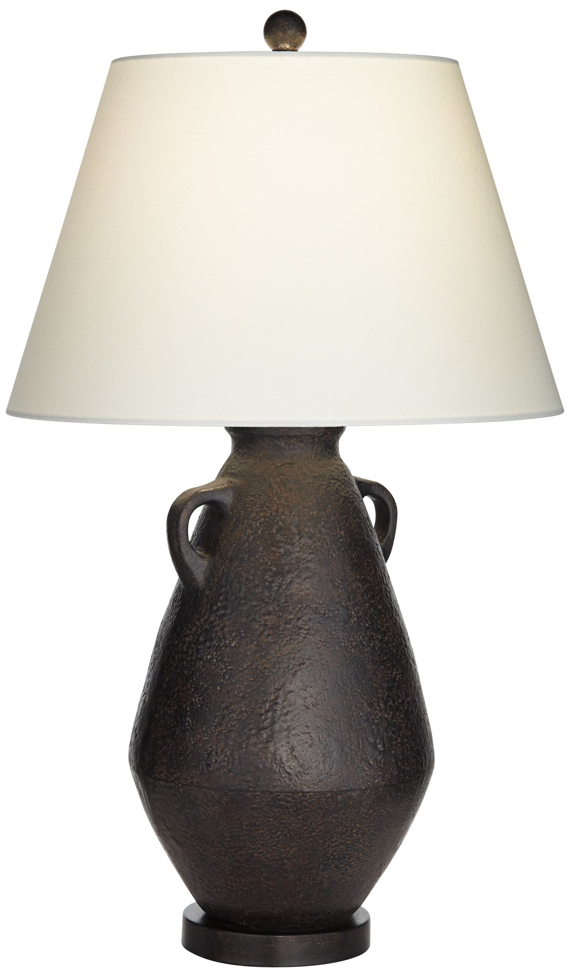 360 Lighting Las Cruces 28" High Rustic Jar Table Lamp in scene