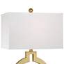 Watch A Video About the 360 Lighting Lauren Gold Ring Open Base USB Table Lamps Set of 2