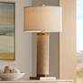 360 Lighting Lenwood 31" Natural Rope Column Table Lamp