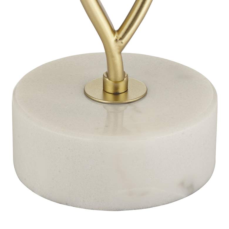 Image 7 360 Lighting Liza 26 1/2" Gold Loops Modern Table Lamps Set of 2 more views