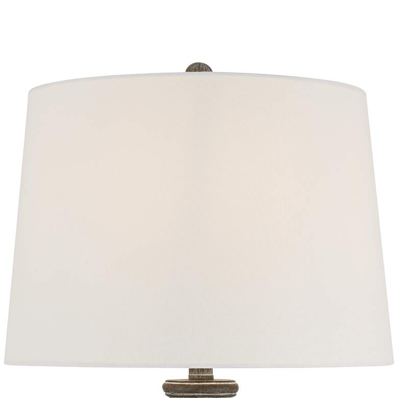 Image 3 360 Lighting Lockland 31" High Antique Brown Column Table Lamp more views