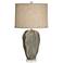 360 Lighting Logan 29" Textured Faux Stone Rustic Table Lamp