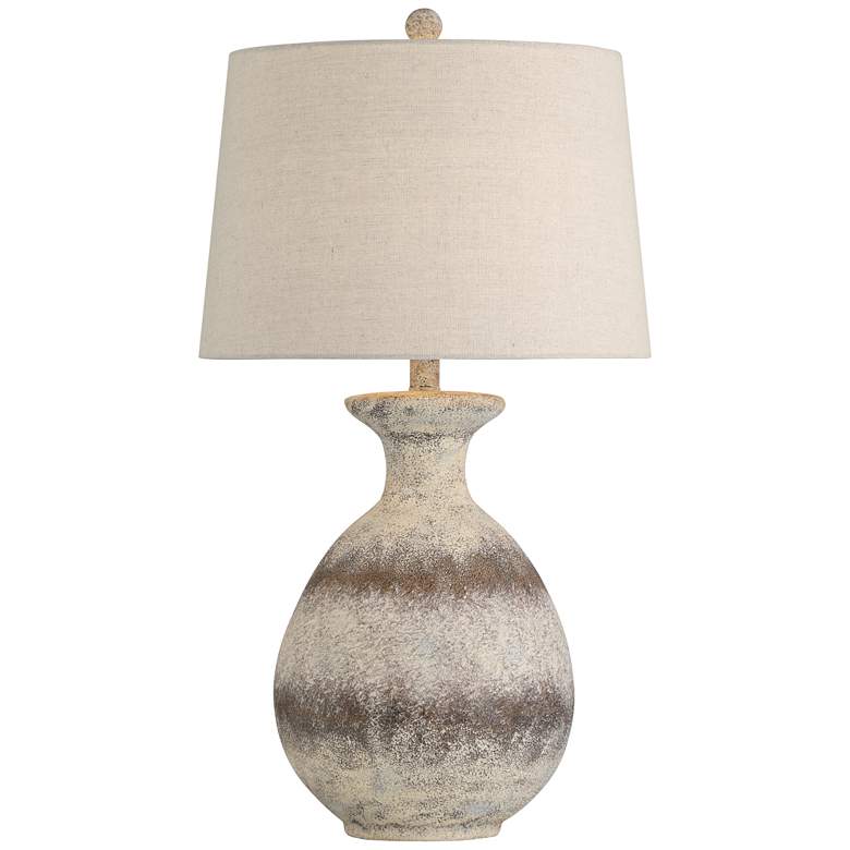 Image 2 360 Lighting Lorraine 27" High Beige Terracotta Table Lamp