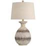 2_360 Lighting Lorraine 27" High Beige Terracotta Table Lamp