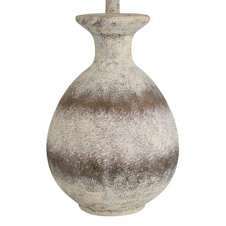 Image 6 360 Lighting Lorraine 27" High Beige Terracotta Table Lamp more views