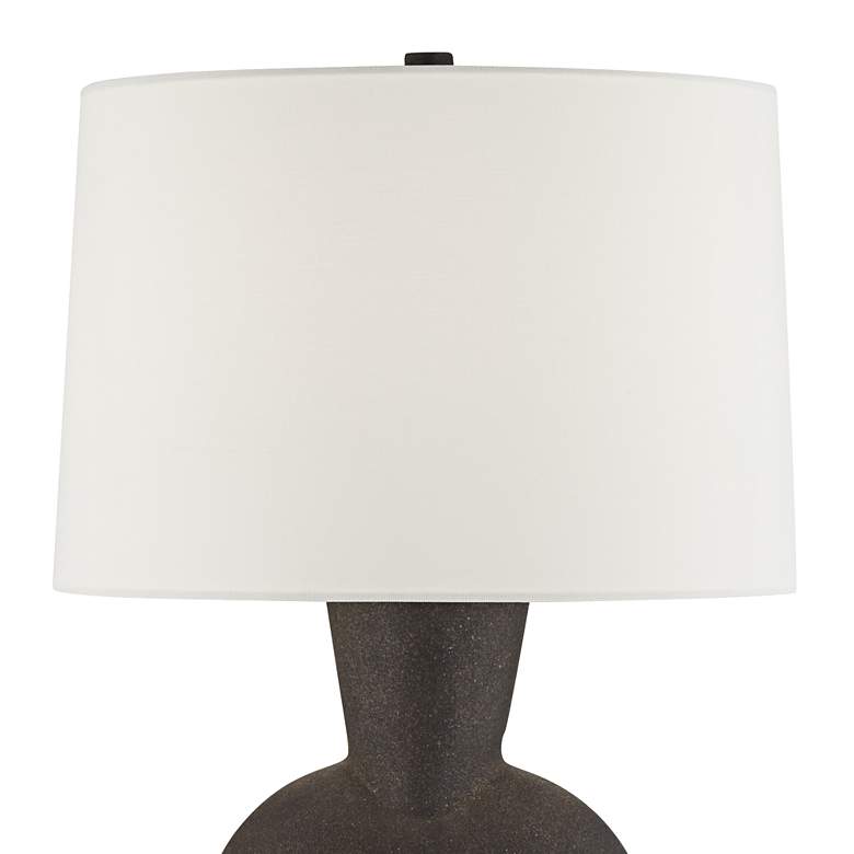 Image 4 360 Lighting Louise 26 1/2" Modern Matte Brown Gourd Table Lamp more views