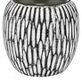 360 Lighting Luisa 23" High Brown and White Modern Ceramic Table Lamp