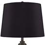 Thumbnail2 of 360 Lighting Lynn 26" High Black Shade Black Buffet Lamps Set of 2 more views