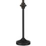 360 Lighting Lynn 26" High Black Shade Black Buffet Lamps Set of 2