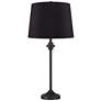 Thumbnail4 of 360 Lighting Lynn 26" High Black Shade Black Buffet Lamps Set of 2 more views