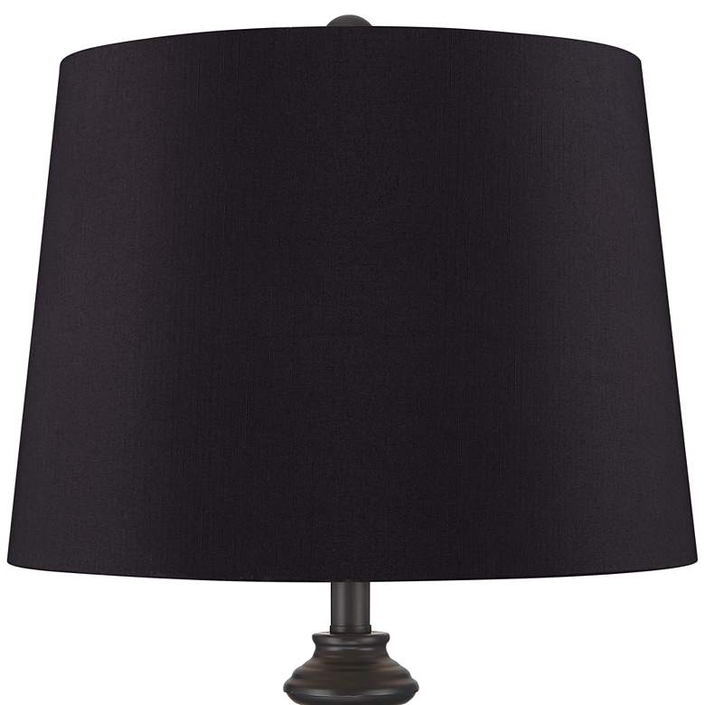 Image 2 360 Lighting Lynn 26" High Bronze Black Buffet Lamps Set of 2 more views