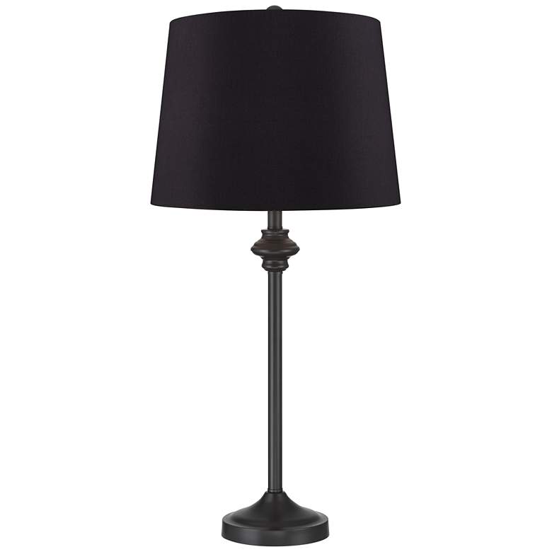Image 6 360 Lighting Lynn 26" High Bronze Black Buffet Lamps Set of 2 more views