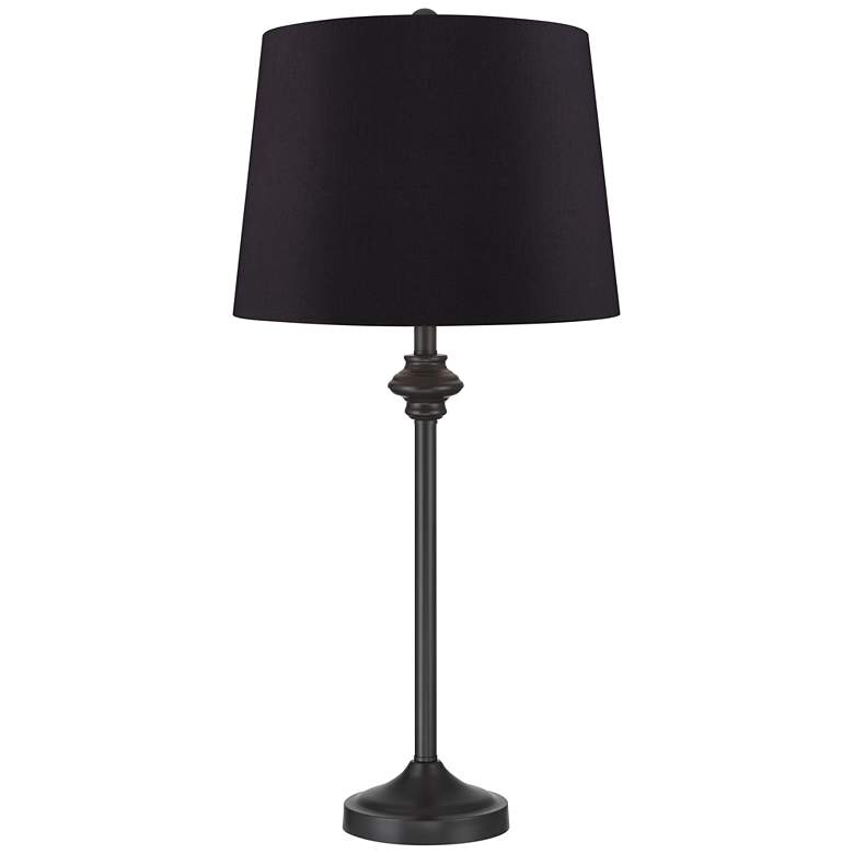 Image 6 360 Lighting Lynn 26 inch High Bronze Black Buffet Lamps Set of 2 more views