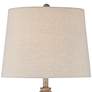 2_360 Lighting Lynn 27 3/4" Faux Wood Buffet Lamps with Acrylic Risers more views