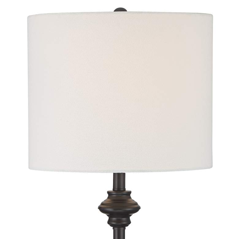 Image 3 360 Lighting Lynn 27" Black Buffet Table Lamps with Acrylic Risers more views