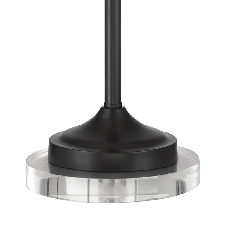 Image 4 360 Lighting Lynn 27" Black Buffet Table Lamps with Acrylic Risers more views