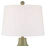 5_360 Lighting Lyrah 25" High Modern Green Ceramic Table Lamp more views
