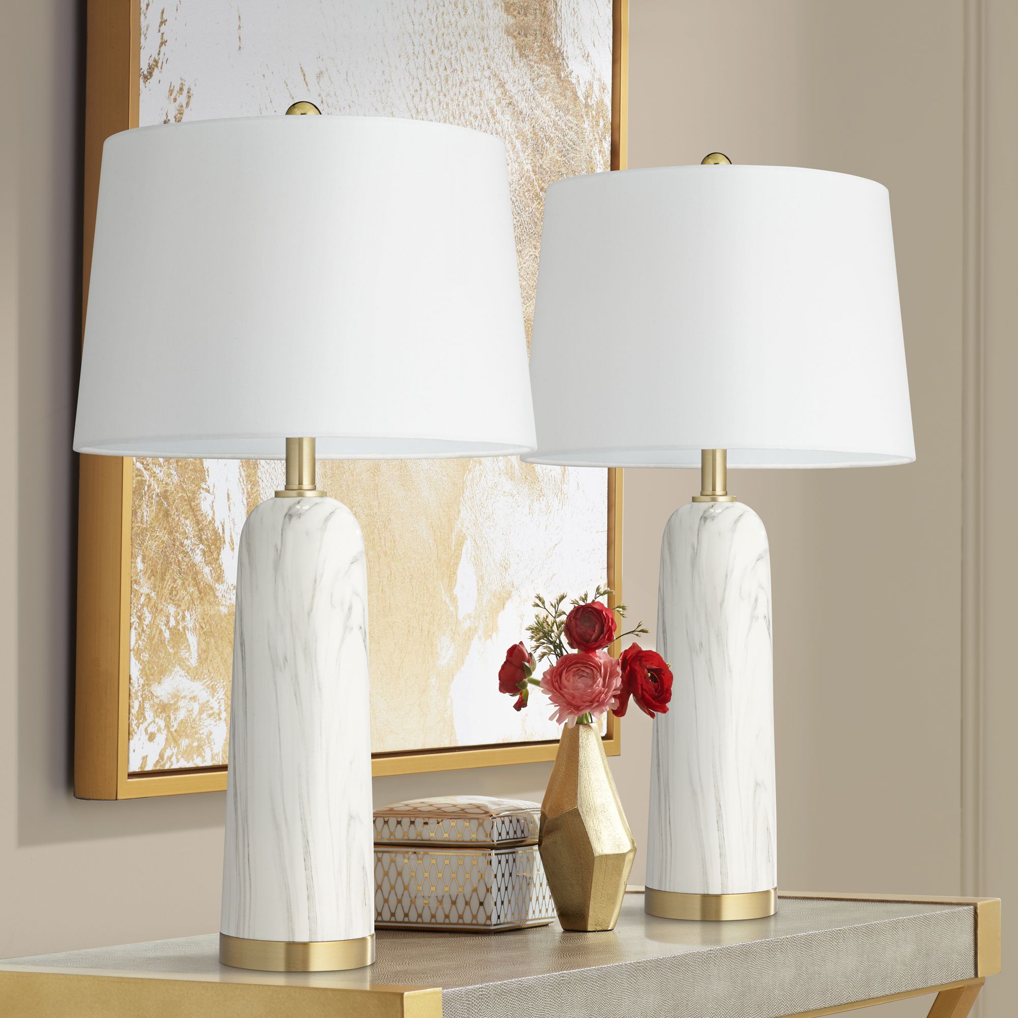 white table lamps for bedroom